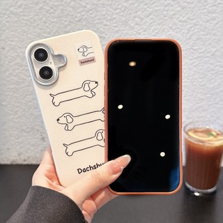 Ốp lưng iphone nhựa dẻo họa tiết da nhám cún thân dài cho ip 6/7/8/plus/x/xr/xs/11/12/13/14/15/16/pro max - sn2002