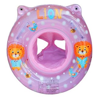 PK17 Phao Bơi Chống Lật Cho Bé Có Tay Cầm 3-36 Tháng Hình Động Vật