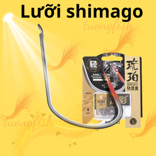 Lưỡi Câu Simago Không Ngạnh Titan Siêu Bén Chuyên Rô Phi Chép