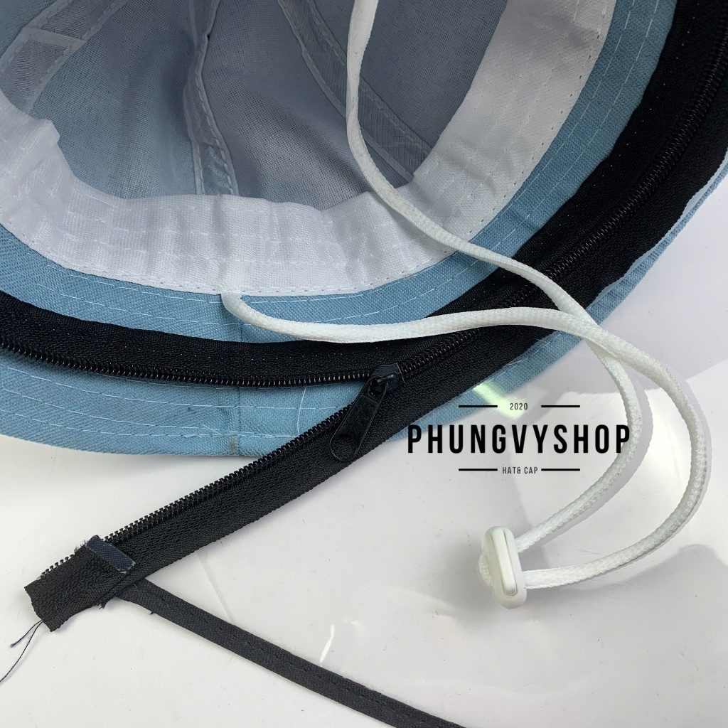 BÉ Dưới 2 Tuổi_Mũ chống giọt bắn chắn gió bụi mưa bucket tai bèo vành phungvyshop-nón / Bo "KIẾNG" CON ONG/