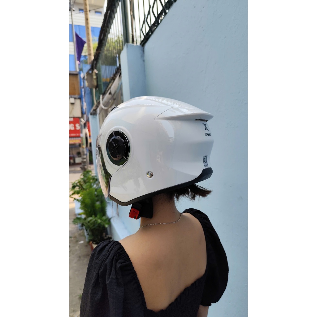 Mũ bảo hiểm XPEED NEX30 3/4 siêu nhẹ 2 kính - Chính hãng HJC