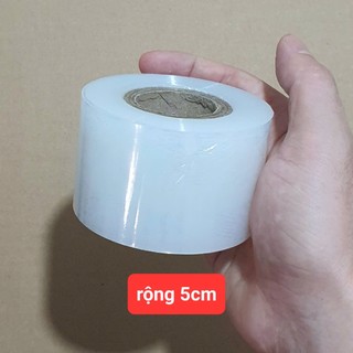 -Màng PE Khổ 7cm đa năng dùng để quấn kem ủ tê, quấn kem spa, quấn chiết cây, ghép cành rất đa năng