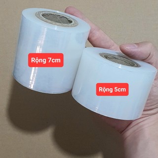 -Màng PE Khổ 7cm đa năng dùng để quấn kem ủ tê, quấn kem spa, quấn chiết cây, ghép cành rất đa năng