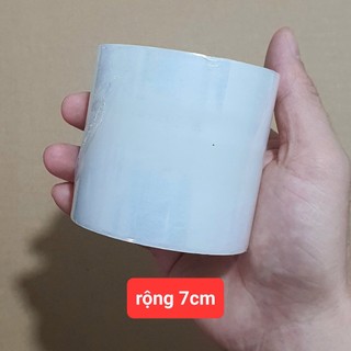 -Màng PE Khổ 7cm đa năng dùng để quấn kem ủ tê, quấn kem spa, quấn chiết cây, ghép cành rất đa năng