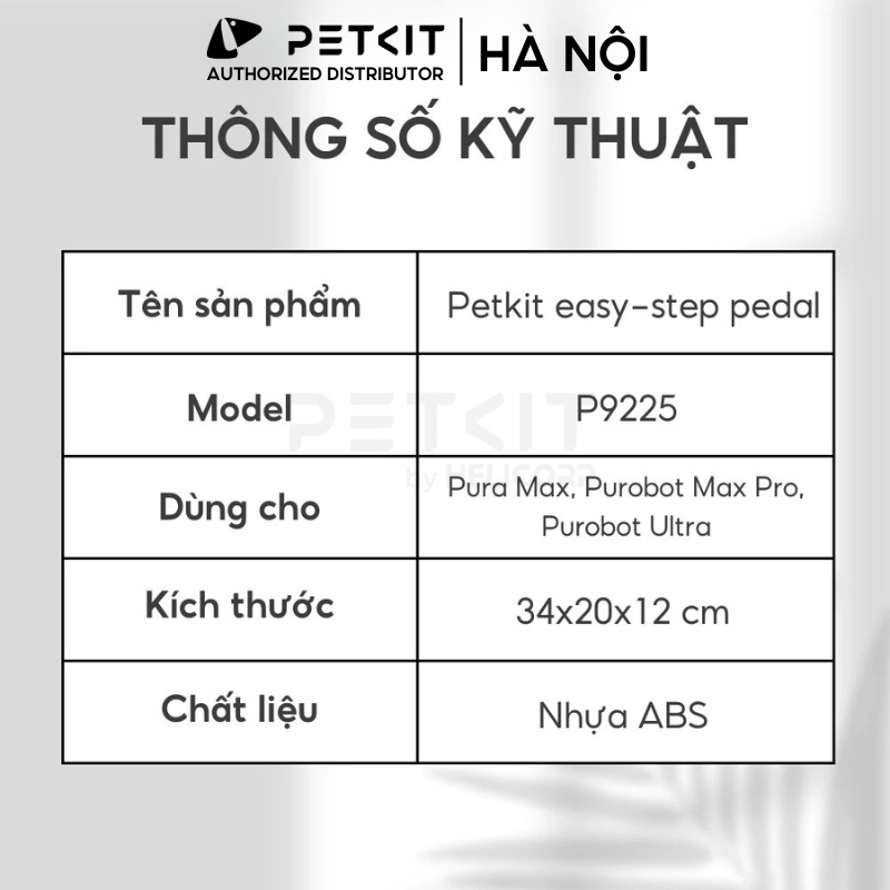 Ảnh Bậc Thang Chống Văng Cát PETKIT Easy-Step Pedal - Dùng Cho Máy Vệ Sinh Tự Động Cho Mèo PETKIT 4