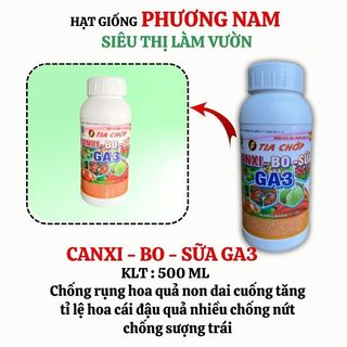 1 Kg - Phân Bón Siêu Canxi Bo Sữa  Phương Nam - Chống Rụng Trái Non - Kích Rễ