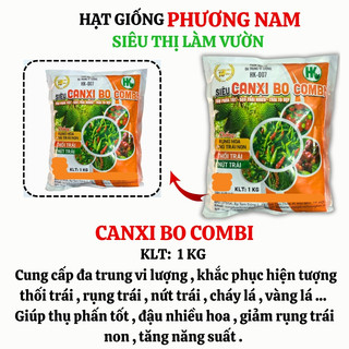 1 Kg - Phân Bón Siêu Canxi Bo Sữa  Phương Nam - Chống Rụng Trái Non - Kích Rễ