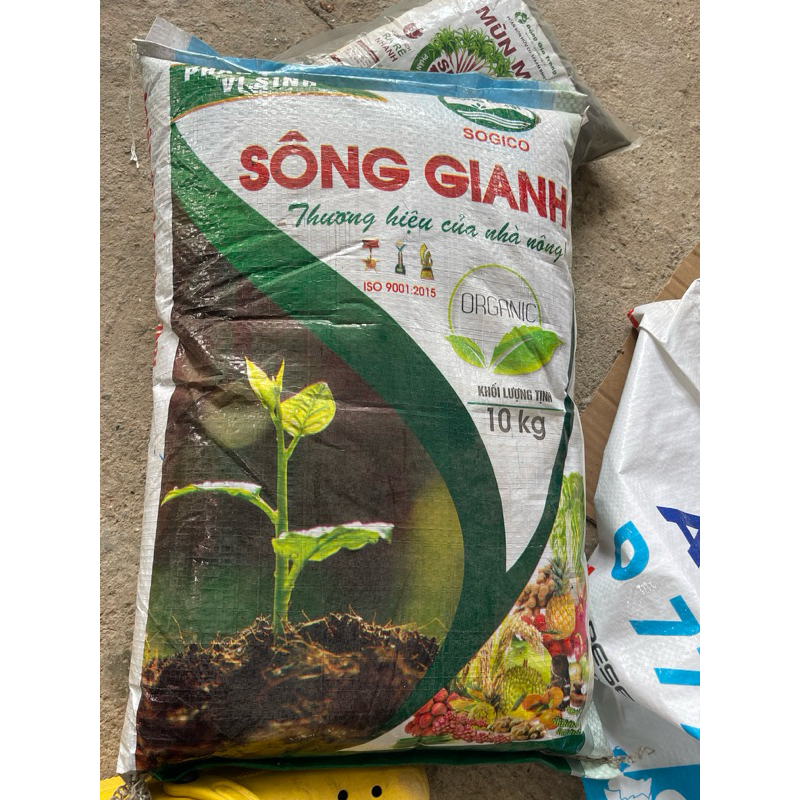 Phân bón hữu cơ vi sinh Sông Gianh 10kg | Shopee Việt Nam