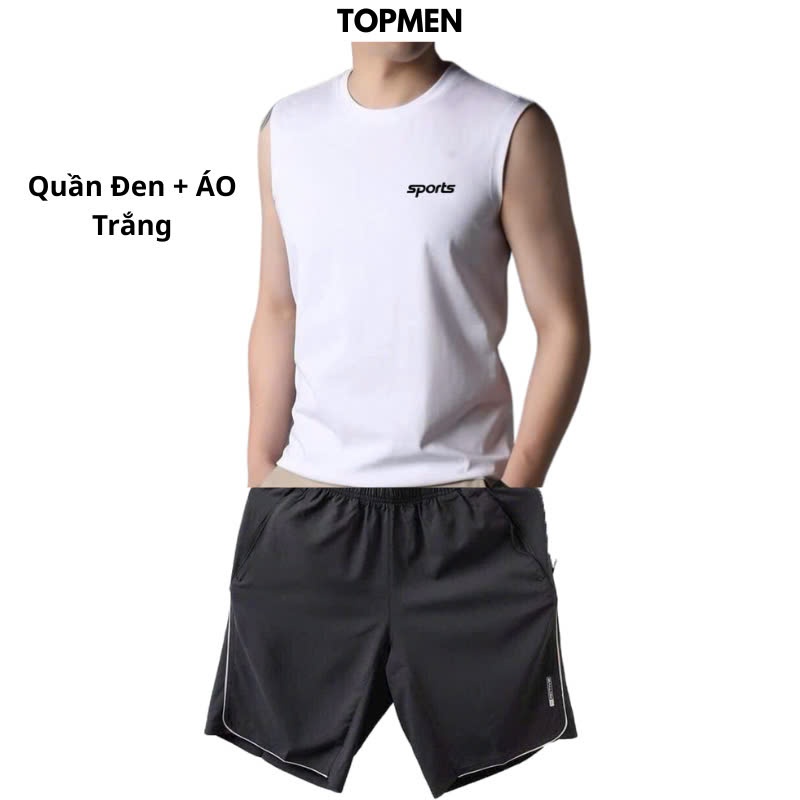 Bộ Quần đen áo Trắng