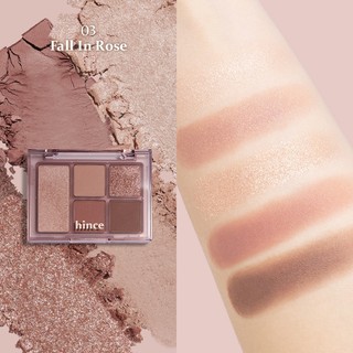 Bảng phấn mắt 5 màu đa năng có nhủ hince All-Round Eye Pallette 6.4g