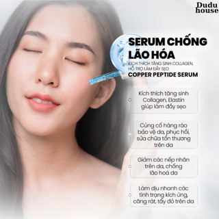 Tinh Chất MD CARE Copper Peptide Serum Hỗ Trợ Chống Lão Hoá, Cung Cấp Collagen 30ml Duduhouse