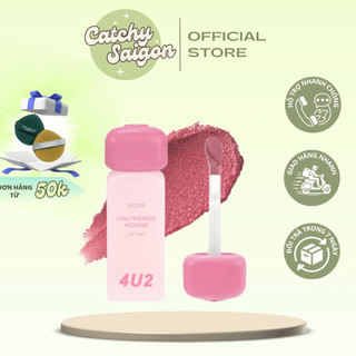[4U2] Son Kem Bùn 4U2 Thuần Chay Girlfriends’ Mousse Lip Tint, 3g (Mã GMT)