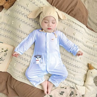 BST Body Suit Dài Sơ Sinh Vải Vân Mẹ và con + Mềm Mịn, Thoải Mái, Dễ Thương, Tiện Lợi cho bé Sơ Sinh