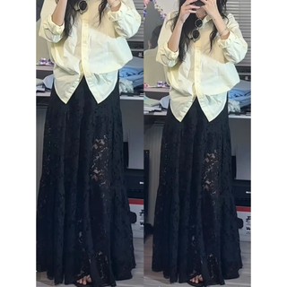 247store - Chân váy ren đi biển hoa Hàn Quốc 3 tầng siêu xinh tiểu thư xuyên thấu  2548