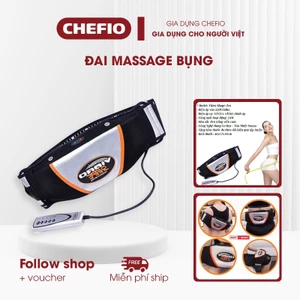Đai Massage Giảm Mỡ Bụng - Máy Rung Giảm Mỡ Toàn Thân Hiệu Quả