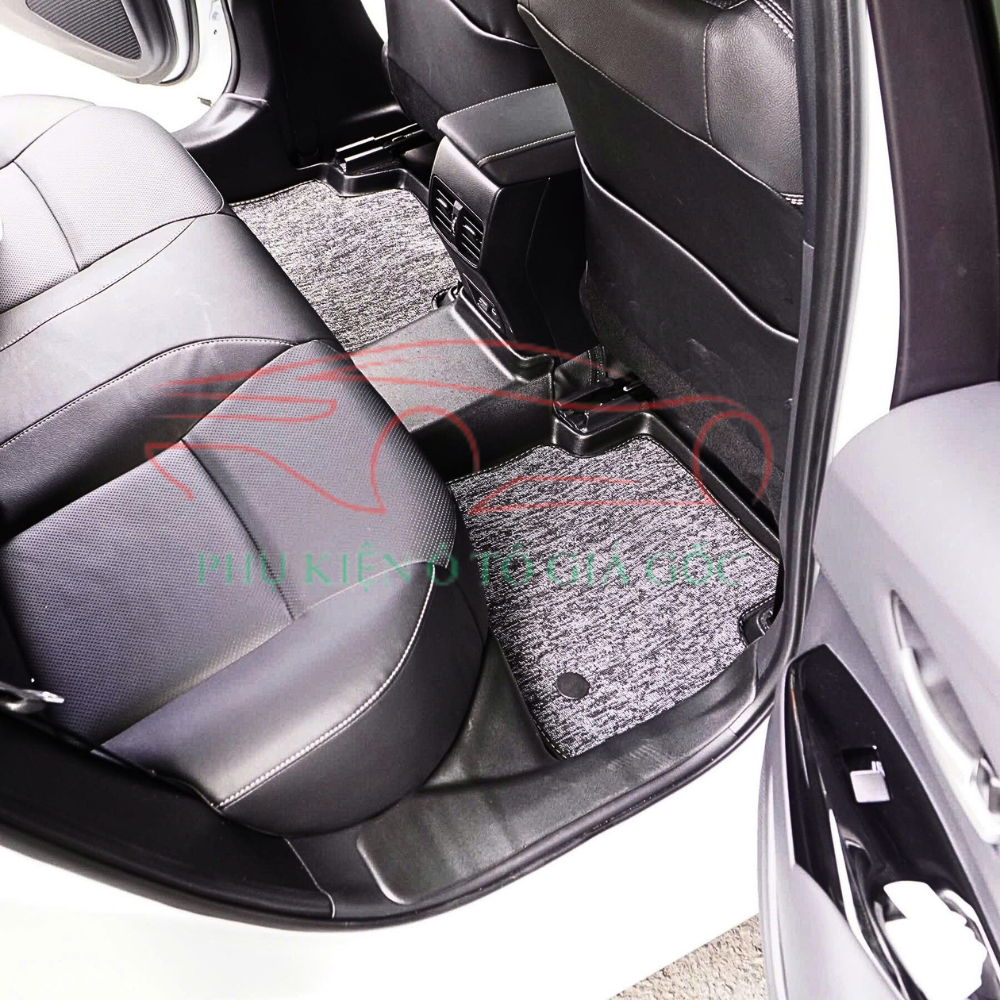 Thảm lót sàn NHỰA đúc TPE 5D xe Toyota Corolla Altis 2014-2021, 2022-2025, Mẫu Tràn viền bậc cửa - MẪU BẬC DÀI-ko mùi