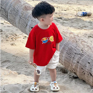 ÁO THUN ĐỎ MẮT KÍNH MÙA HÈ Form Rộng Boxy 100% Cotton 2C