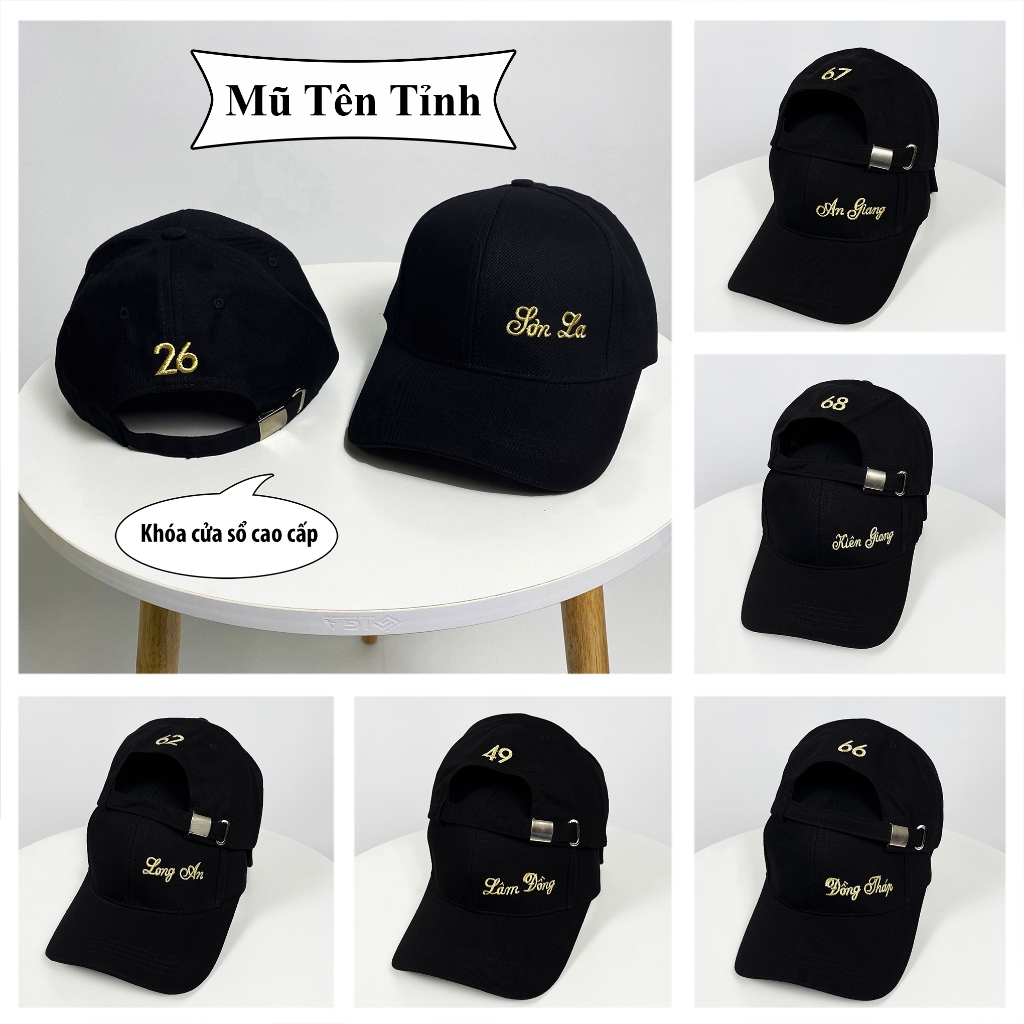 Mũ lưỡi trai cao cấp Nhập Khẩu Ulzzang form Unisex Nam Nữ