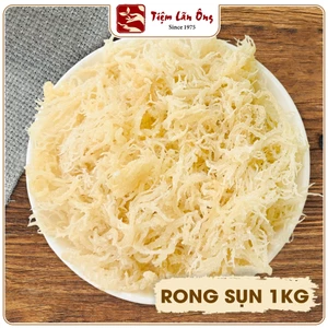 Rong sụn 1kg, rong câu trắng nấu chè sâm, làm gỏi giòn rụm - Tiệm Lãn Ông