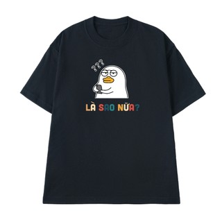 Áo thun nam nữ in hình là sao nữa hài hước chất liệu vải cotton thoáng mát TA212