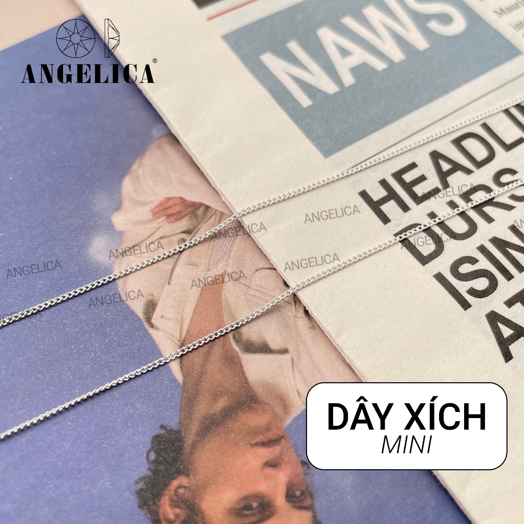 Sợi Dây Xích nail Mini , Dây bi Trang Trí Móng SSX ANGELICA