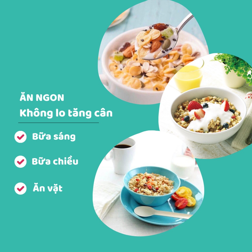 Ảnh Ngũ Cốc Trái Cây Calbee, ngũ cốc hoa quả sấy nội địa Nhật Bản 550g - 700g 3