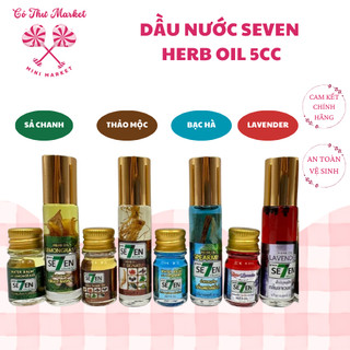 Dầu nước SEVEN chuẩn nội địa Thái Lan 5cc giúp giảm say tàu xe, chóng mặt - CÔ THƯ MARKET