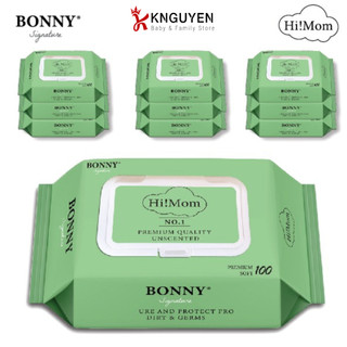 Giây Ướt Himom Bonny Xanh / Hồng