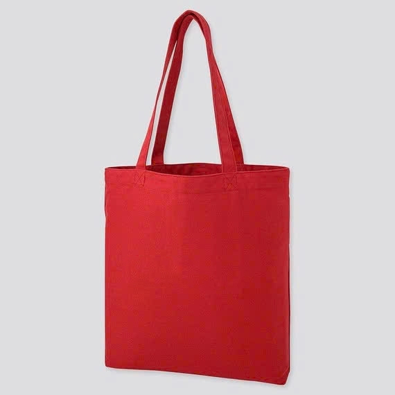 Túi Tote ĐỎ có khóa kéo Mèo Thần Tài May Mắn túi vải canvas đeo vai phong cách thời trang đựng đồ 35*40 tuid07