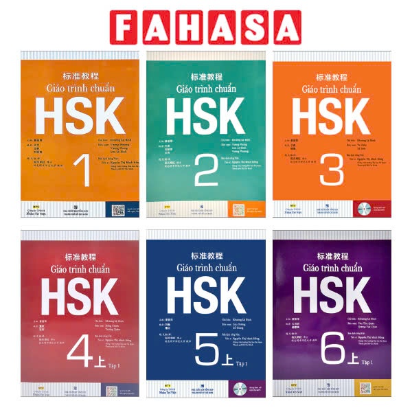 Ảnh Sách Giáo Trình Chuẩn HSK - Bài học và Bài Tập: HSK 1, HSK 2, HSK 3, HSK 4, HSK 5, HSK 6 1