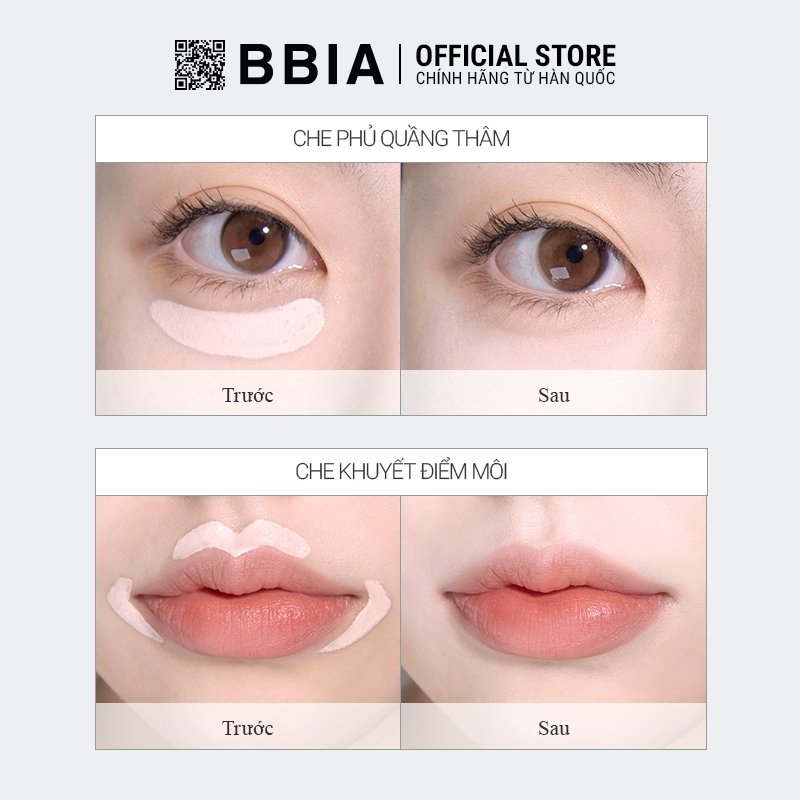 [LIVESTREAM] Kem che khuyết điểm BBIA Eau Stay Concealer 8,5g