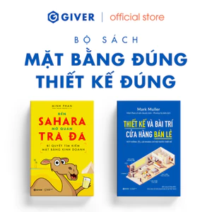 Sách - Combo Mặt Bằng Đúng, Thiết Kế Đúng - Tối Ưu Doanh Thu, Gia Tăng Lợi Nhuận