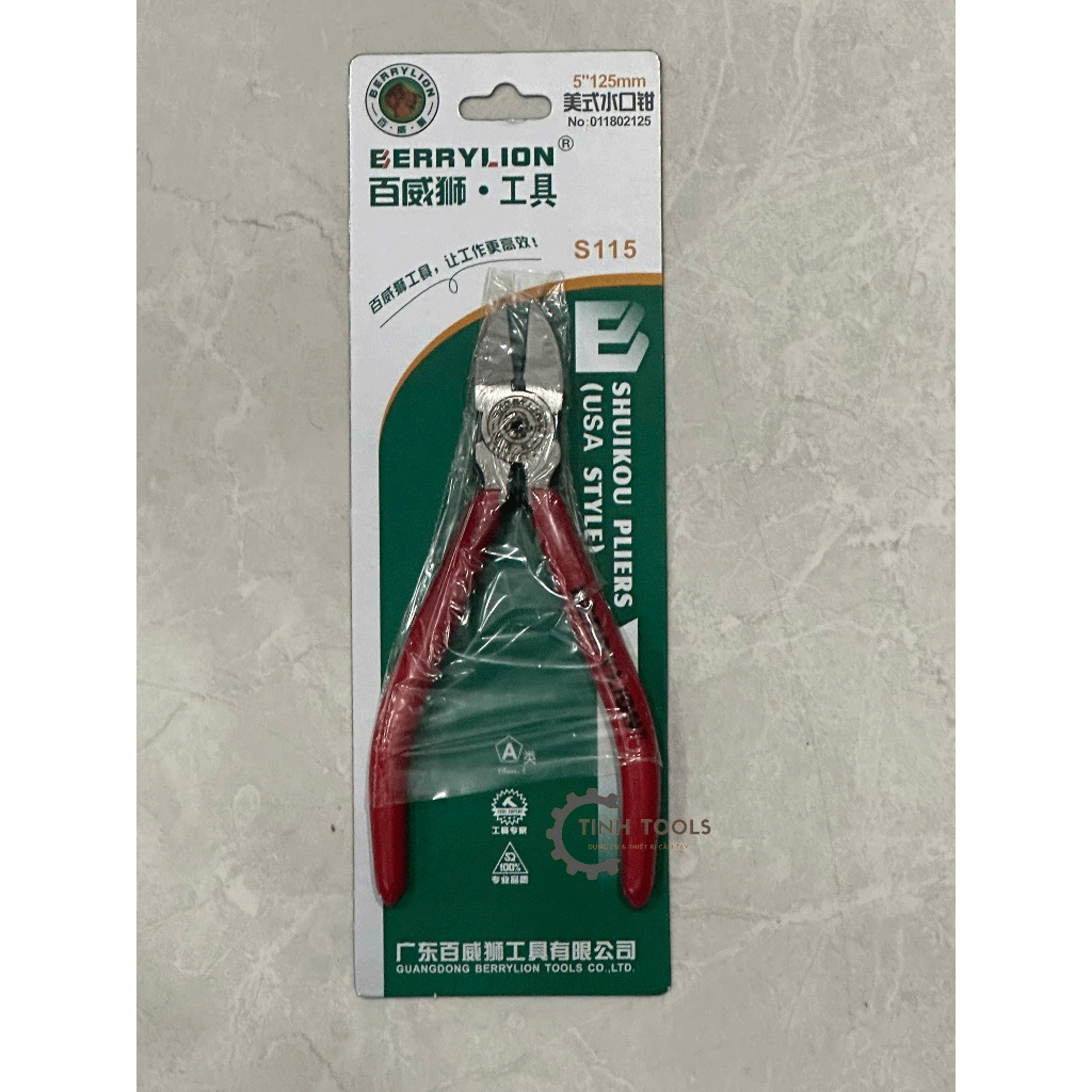 Kìm | Kềm | Kiềm Cắt Ba Dớ 5 inch Sư Tử Berrylion, kìm 5" cắt dây, kim loại nhỏ, gia công trang sức