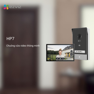 Chuông cửa EZVIZ HP7 3MP Tích Hợp Màn Hình Cảm Ứng 7 inch, Trò Chuyện Hai Chiều, Chống Chịu Thời Tiết