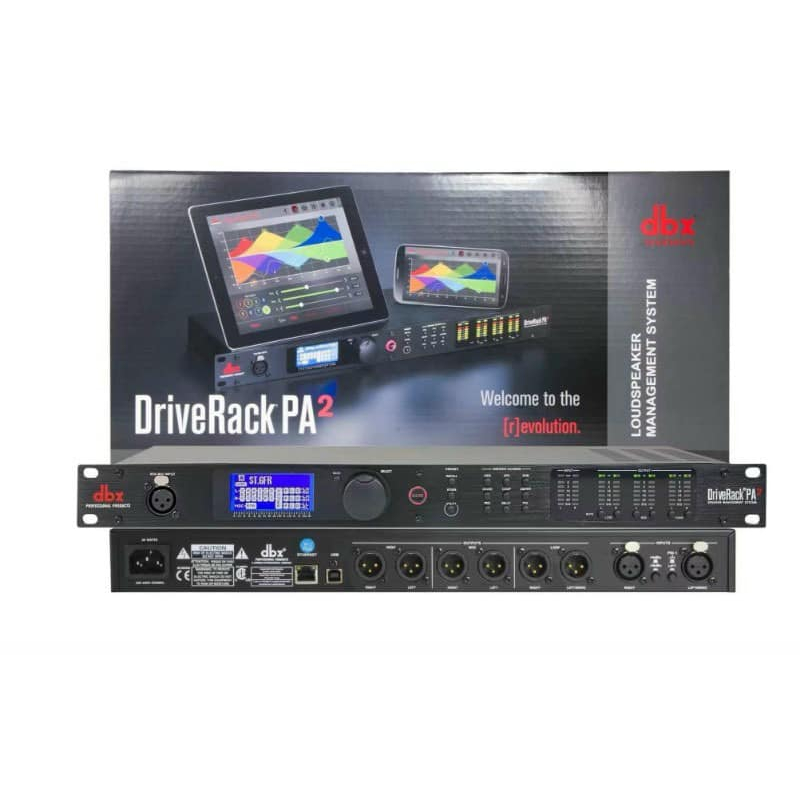 Cốt số cross DBX PA2, phần mềm dễ chỉnh, lọc âm, chỉnh âm chi tiết ...