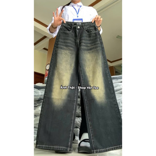 Quần ống rộng màu rêu ánh đồng hottrend Yến Tee Shop #0605