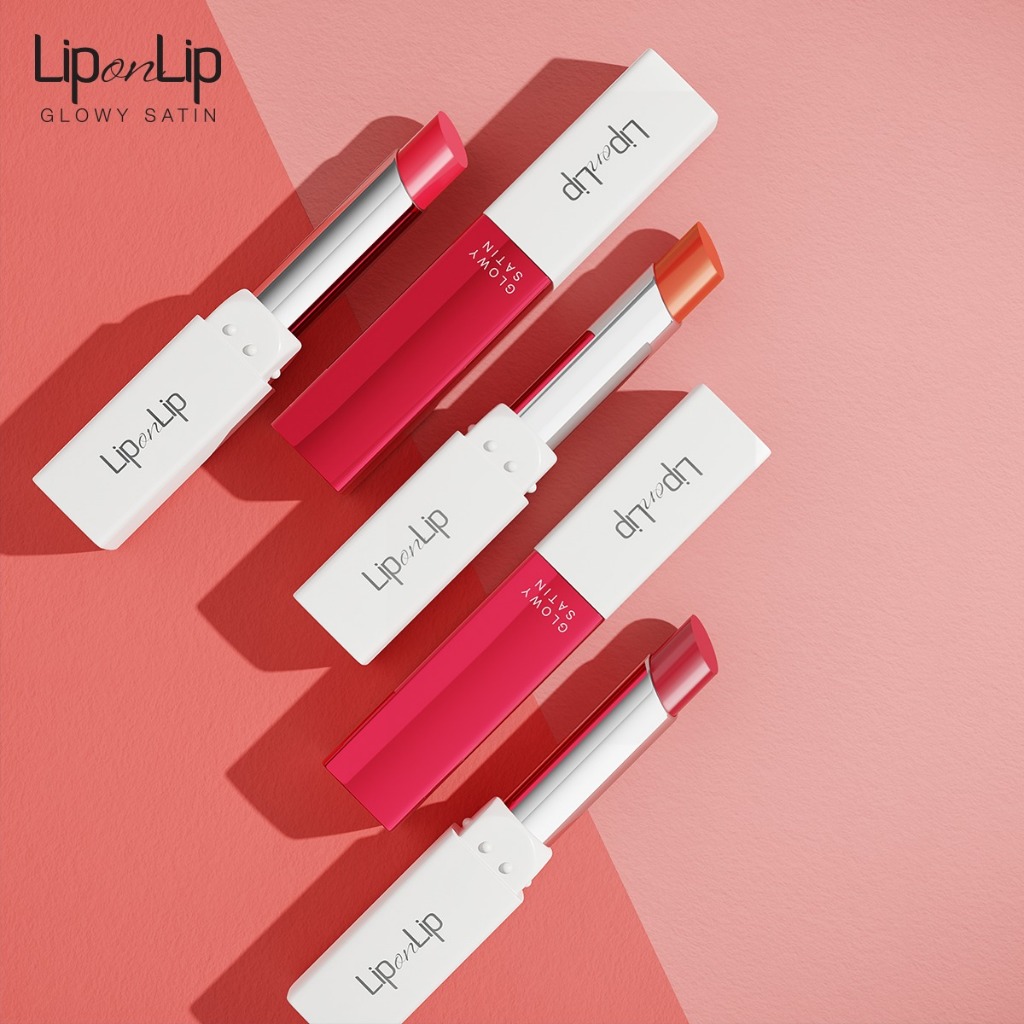 Ảnh Son trang điểm dưỡng môi Lip On Lip Glowy Satin 2.2g - Ruby Star (Đỏ Ruby) (date 13.04.2026) 2