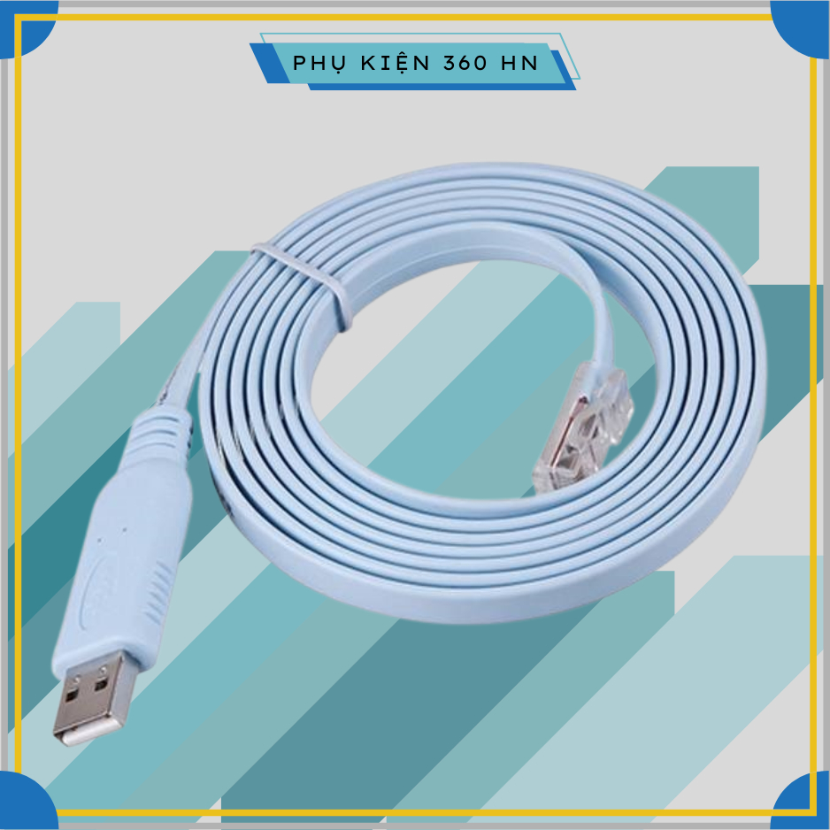 Cáp lập trình Console USB to RJ45 Dài 1.8m | Shopee Việt Nam