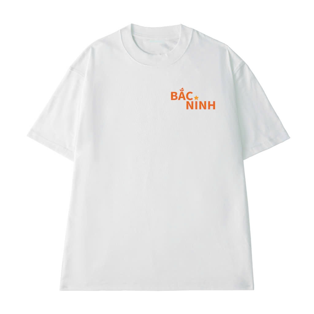 Áo thun nam nữ ngắn tay in hình Bắc Ninh Bắc Bling hottrend chất liệu cotton thoáng mát TA219