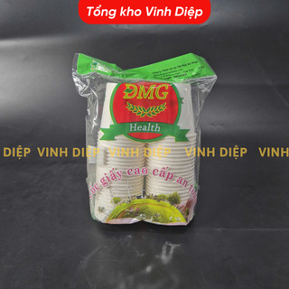 Bịch 50 Cốc Giấy, Ly Giấy Dùng 1 Lần 180ml Loại Cao Cấp Thân Thiện Với Môi Trường