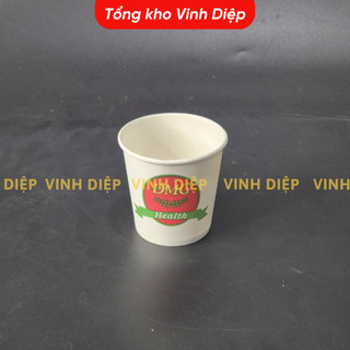 Bịch 50 Cốc Giấy, Ly Giấy Dùng 1 Lần 180ml Loại Cao Cấp Thân Thiện Với Môi Trường