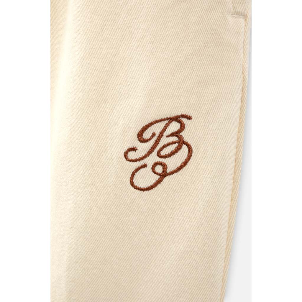 Quần khaki BOO Unisex Dáng Xuông rộng Cúc gấu Essential Tape Dày Dặn Tôn Dáng Che Khuyết Điểm