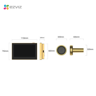 Mắt thần EZVIZ HP2 2MP Không Dây, Kết Nối Wifi - Bảo hành 24 tháng