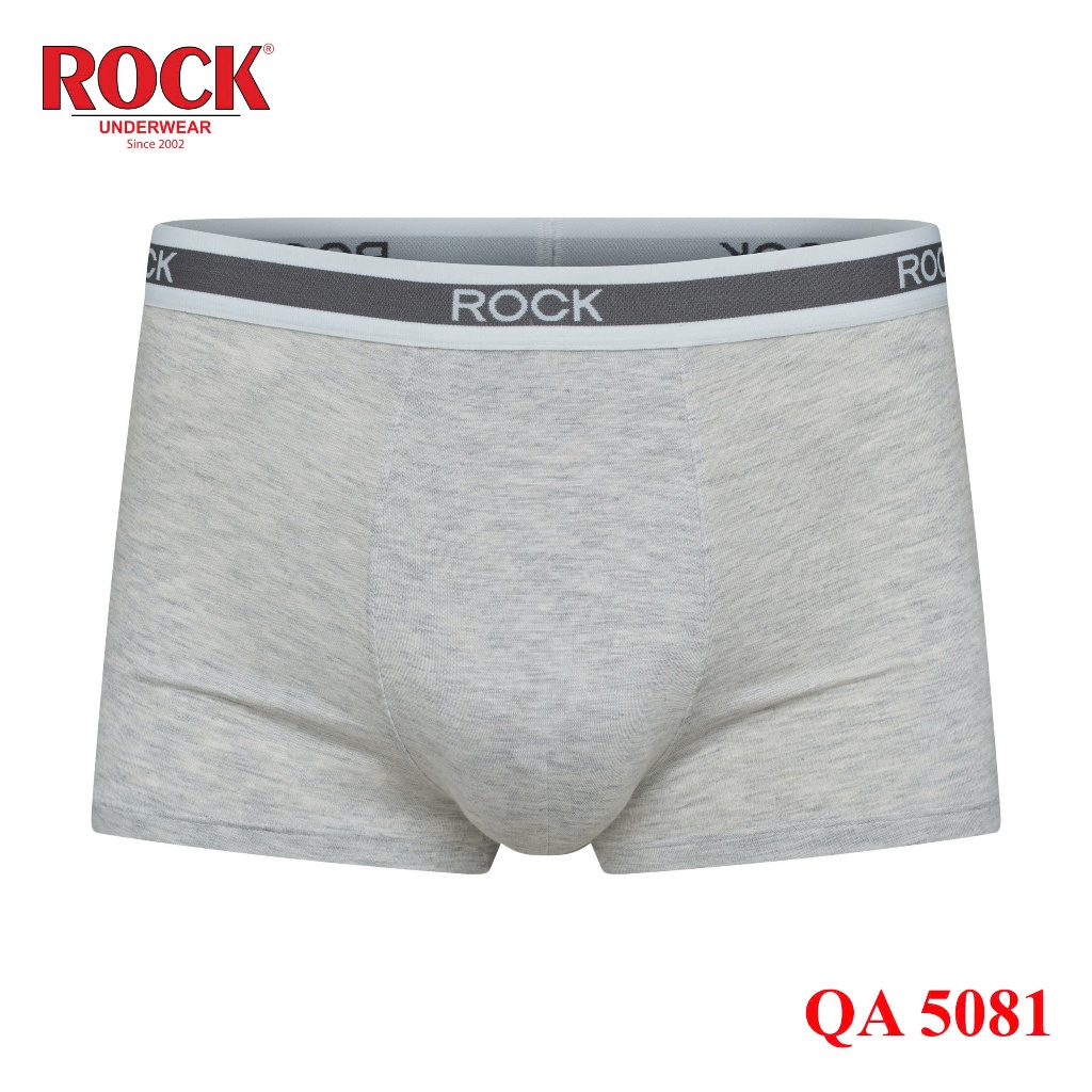 Quần Lót Nam ROCK QA 5081 Chất Liệu Vải Cotton Bản Lưng To, Quần Lót Nam Cotton Vải Thoáng Khí Thấm Hút Mồ Hôi