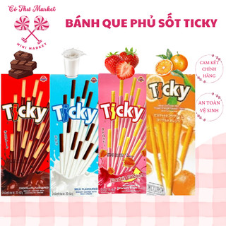 [TẶNG 1 HỘP] Lốc 12 Hộp Bánh Que Ticky Thái Lan - CÔ THƯ MARKET