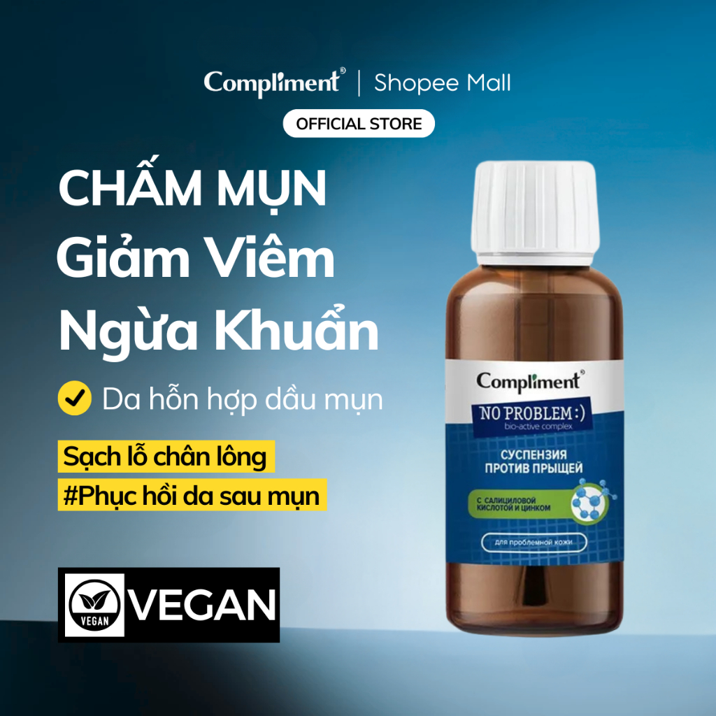 Ảnh Dung Dịch Chấm Mụn Compliment Với Salicylic Acid Và Kẽm (Zn) 1