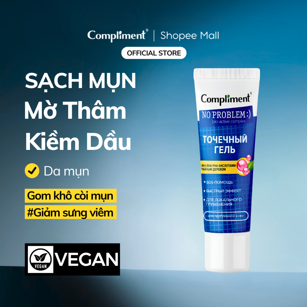 Ảnh Gel Chấm Mụn Compliment - Sạch Mụn, Giảm Thâm, Kiềm Dầu 25ml 1