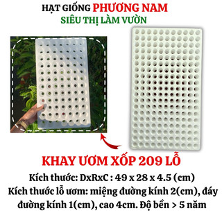 Khay Ươm Hạt - Khay Xốp Phương Nam Gieo Hạt 84 - 112 - 209 Lỗ