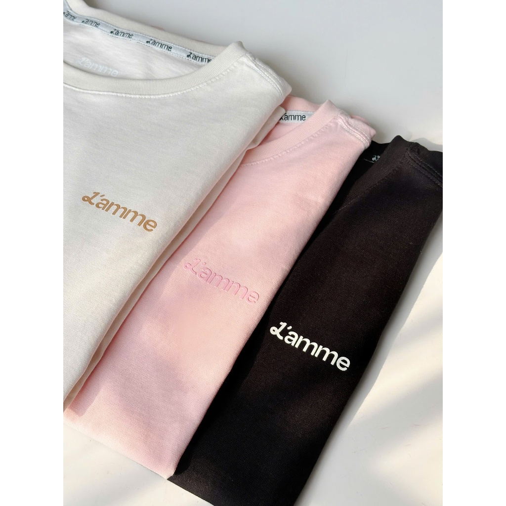 Ảnh Áo phông bầu L'amme Tee chất cotton thấm hút mồ hôi mặc được sau sinh by LAMME 4