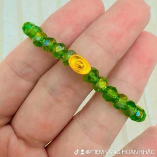 Phụ Kiện Vòng Pha Lê Đeo Tay 24 Hoàn Khắc